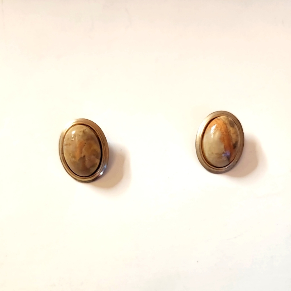Vintage clip on earrings